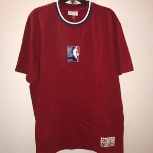 Large 1983 All star game Red NBA T-Shirt brand new retro player classic